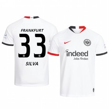 Eintracht Frankfurt André Silva White Away Jersey 19-20 Men's