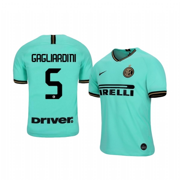 Roberto Gagliardini Internazionale Milano 19-20 Away Short Sleeve Jersey