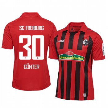 Men's SC Freiburg Christian Günter Home Jersey 19-20