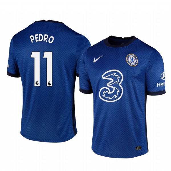 Pedro Chelsea 2020 Home Replica Short Sleeve Jersey