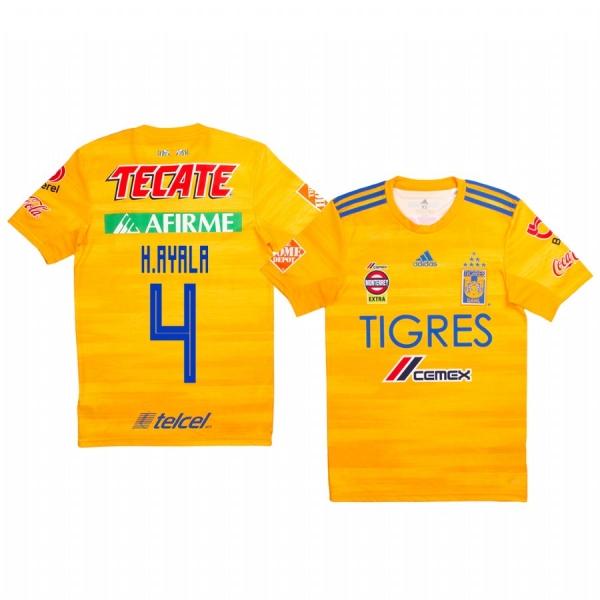 Tigres UANL Hugo Ayala Home Men's Jersey 19-20