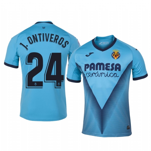 Villarreal Javi Ontiveros Men's Jersey Short Sleeve Third 19-20