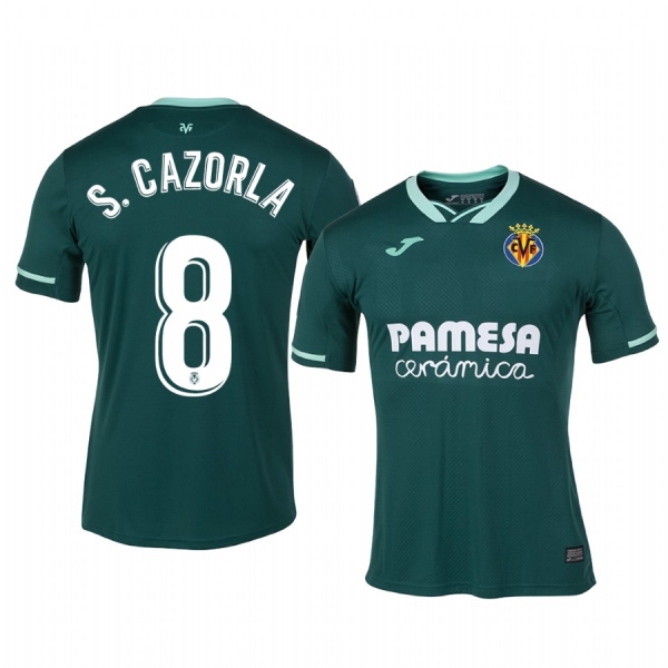 Villarreal Santi Cazorla Away Short Sleeve Jersey 19-20