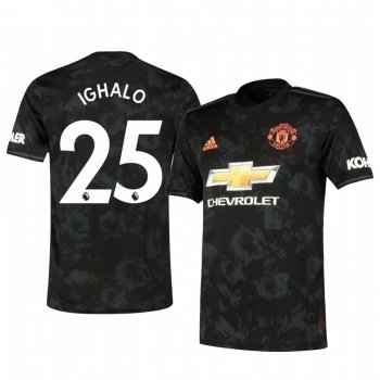 Odion Ighalo Manchester United 19-20 Black Third Alternate Jersey Men's