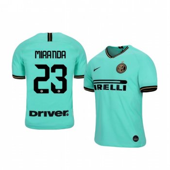 Joao Miranda Internazionale Milano 19-20 Away Short Sleeve Jersey