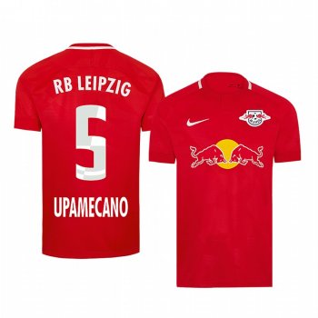 Dayot Upamecano RB Leipzig 19-20 Fourth Men's Red Short Sleeve Jersey