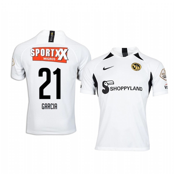 Ulisses Garcia BSC Young Boys Away White Short Sleeve Jersey