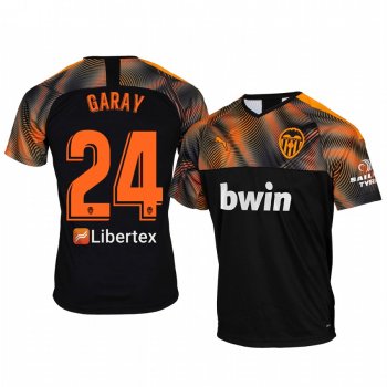 Valencia Ezequiel Garay Away Short Sleeve Jersey 19-20