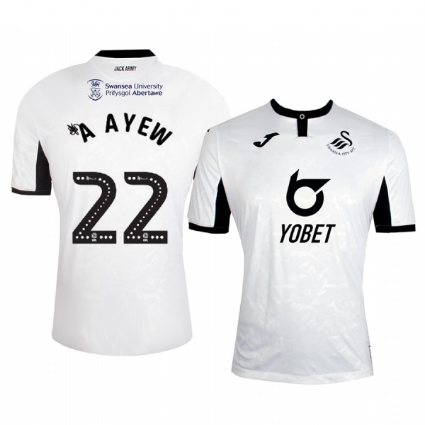 Swansea City Andre Ayew Home Men's Jersey 19-20