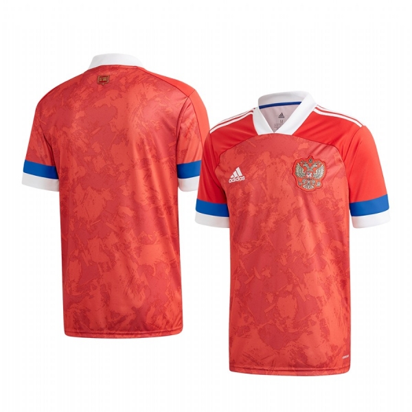 Russia Men's 2020 Home Replica Short Sleeve Jersey