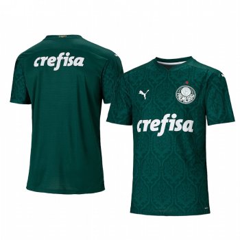 SE Palmeiras Men's Green Home Short Sleeve Jersey 2020-21