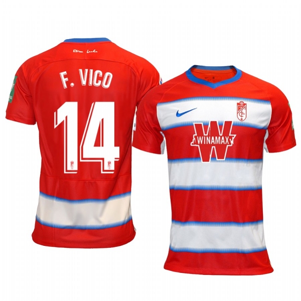 Fede Vico Granada CF Home Men's Jersey 19-20