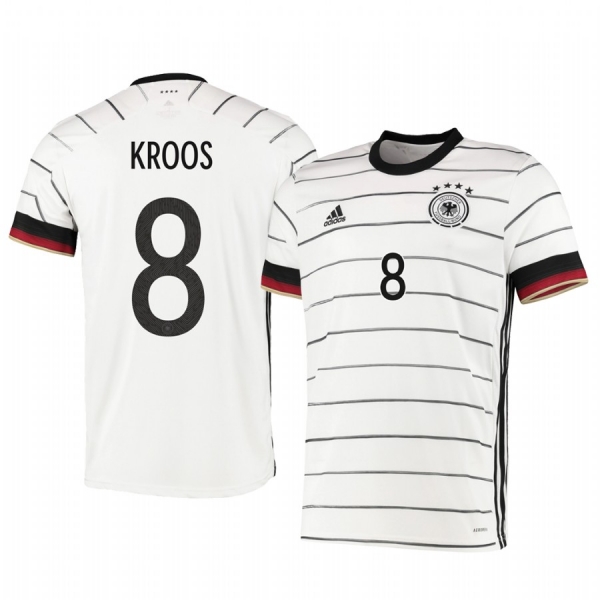 Toni Kroos Germany UEFA Euro 2020 Home White Authentic Jersey