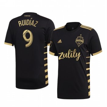 Raúl Ruidíaz Seattle Sounders FC 2019 MLS Cup Champions Black Short Sleeve Jersey