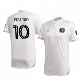 Rodolfo Pizarro Inter Miami White 2020 Primary Men's Authentic Short Sleeve Jersey