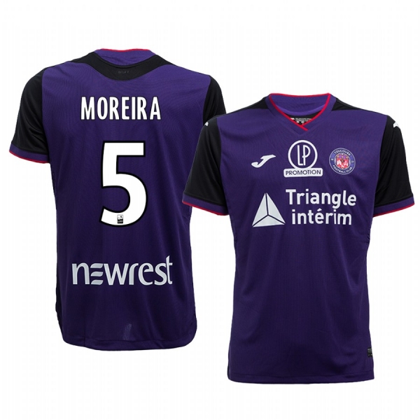 Men's Toulouse Steven Moreira Home Jersey 19-20