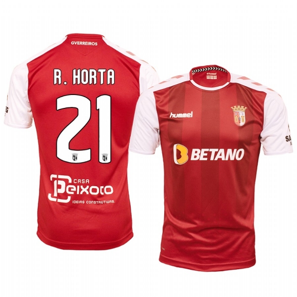 Ricardo Horta Braga Home Red Short Sleeve Jersey