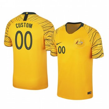 2018 World Cup Australia Custom Men's Home Official Jersey