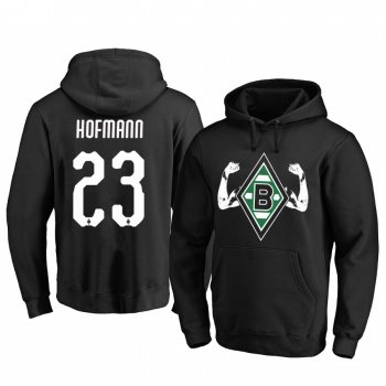 Jonas Hofmann Borussia Monchengladbach Team Logo Black Iconic Pullover Hoodie