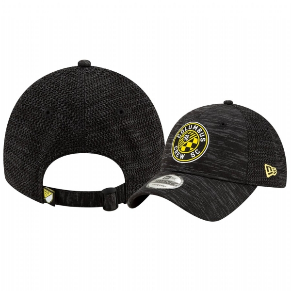 Columbus Crew SC Black On-Field Collection 9TWENTY Adjustable Hat