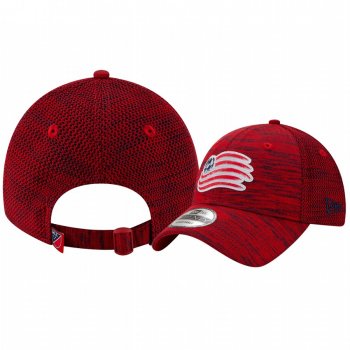 New England Revolution Red On-Field Collection 9TWENTY Adjustable Hat