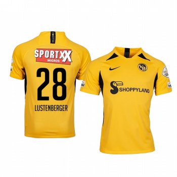 Fabian Lustenberger BSC Young Boys Home Golden Short Sleeve Jersey