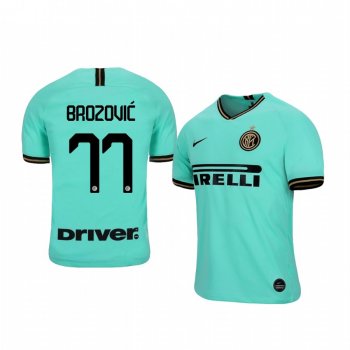 Marcelo Brozovic Internazionale Milano 19-20 Away Short Sleeve Jersey