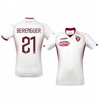 Álex Berenguer Torino 19-20 Away Short Sleeve Jersey