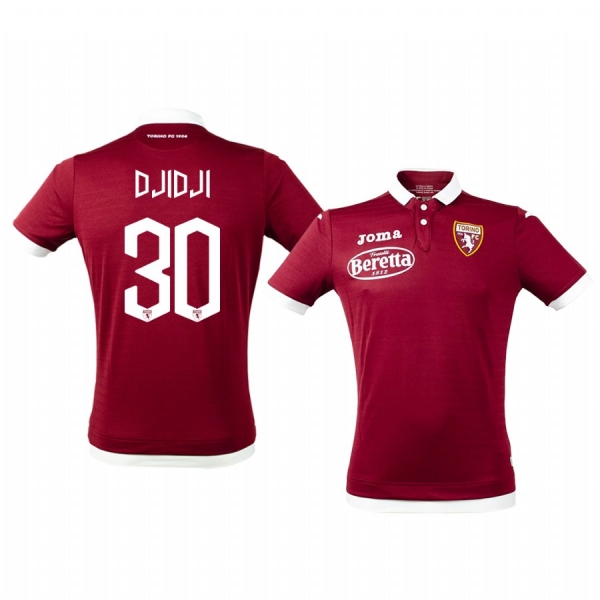 Torino Koffi Djidji 19-20 Home Men's Short Sleeve Jersey