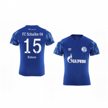 Youth Schalke 04 Ahmed Kutucu Home Jersey 19-20