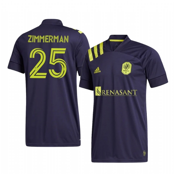 Walker Zimmerman Nashville SC 2020 Replica Player Short Sleeve Jersey