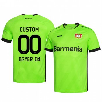 19-20 Bayer Leverkusen Custom Green Goalkeeper Official Jersey Men's