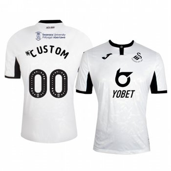 Swansea City Custom Home Men's Jersey 19-20