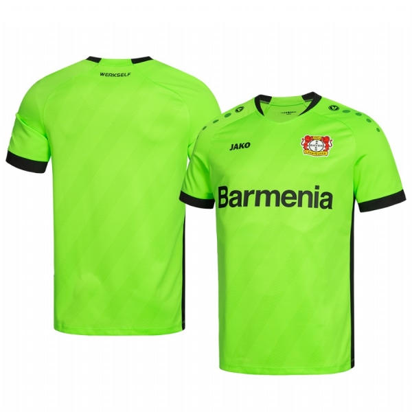 19-20 Bayer Leverkusen Green Goalkeeper Official Jersey Men's