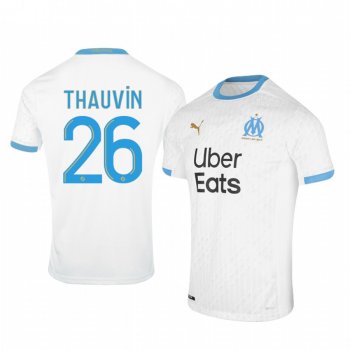 Olympique de Marseille Florian Thauvin Home Men's Jersey 2020-21