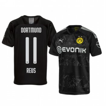 Borussia Dortmund Marco Reus Black Away Jersey 19-20 Men's