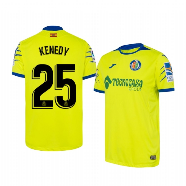 Getafe Kenedy Men's 19-20 Third Replica Short Sleeve Jersey