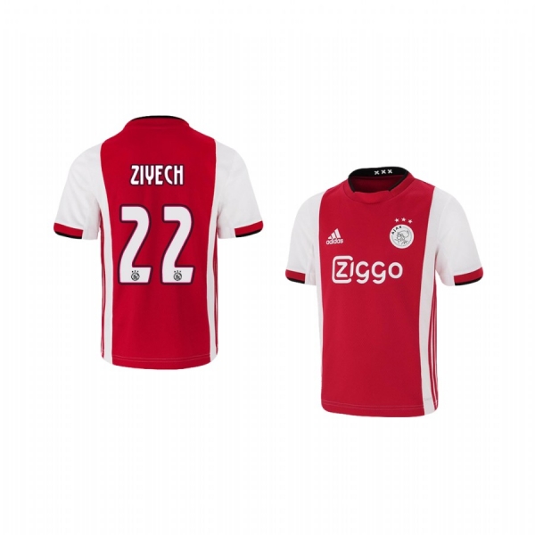 Youth Hakim Ziyech Ajax 19-20 Home Jersey