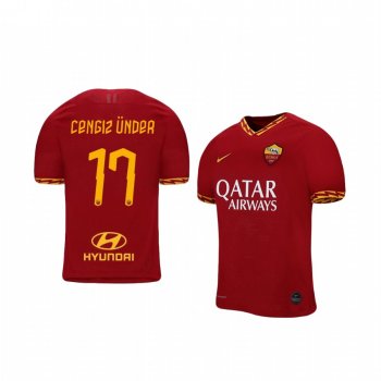 Men's Cengiz Under AS Roma 19-20 Home Jersey