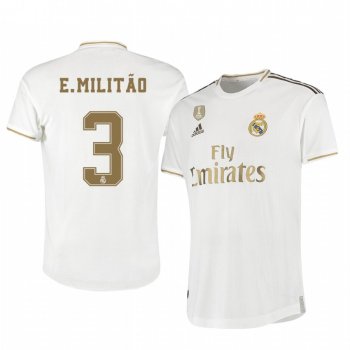 Eder Militao Real Madrid Home Men's Jersey 19-20