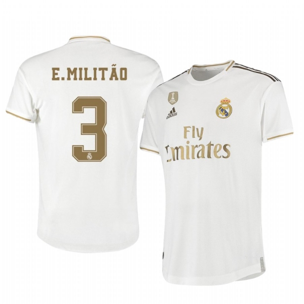 Eder Militao Real Madrid Home Men's Jersey 19-20