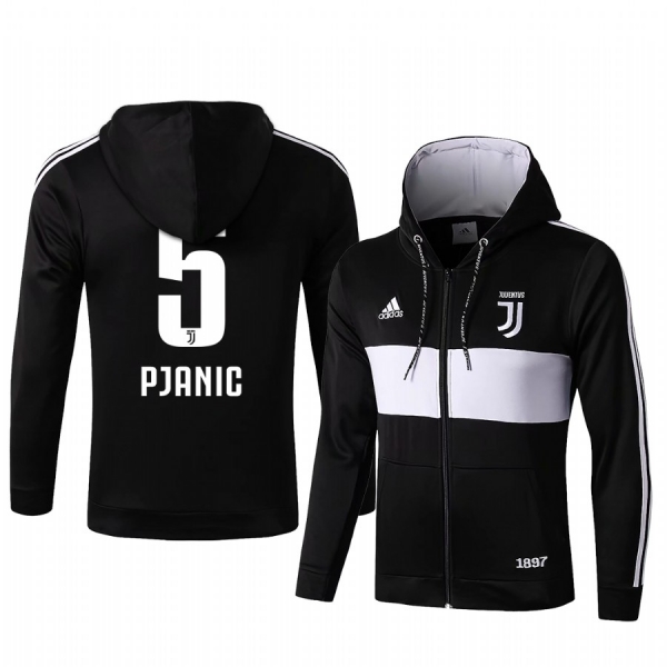 Miralem Pjanic Juventus Black Classic Full-Zip Jacket