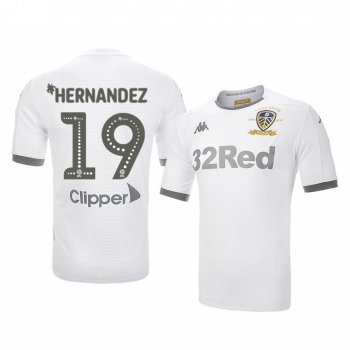 Pablo Hernandez Leeds United Home White 100 Year Crest Jersey