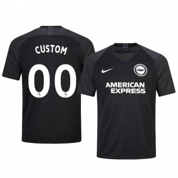 Youth Custom Brighton and Hove Albion Away Youth Short Sleeve Jersey 19-20