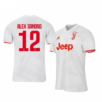 Youth Alex Sandro Juventus 19-20 Away Short Sleeve Jersey