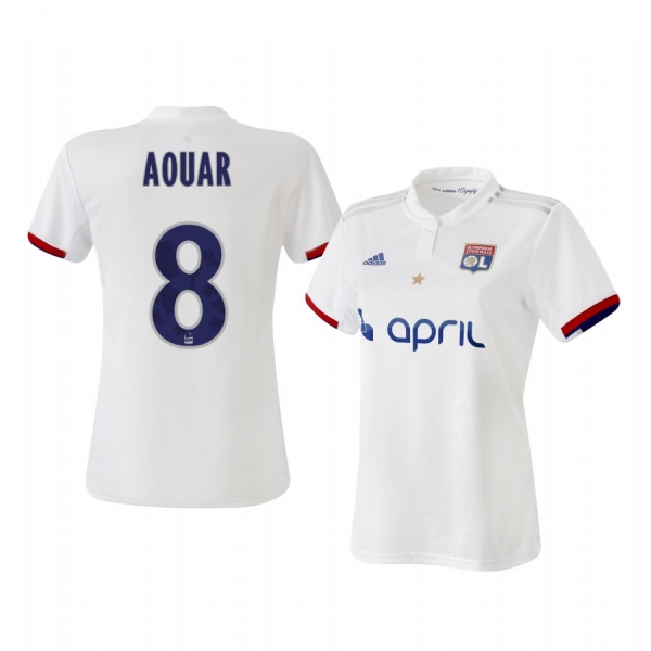 Women's Olympique Lyonnais Houssem Aouar Home Jersey 19-20