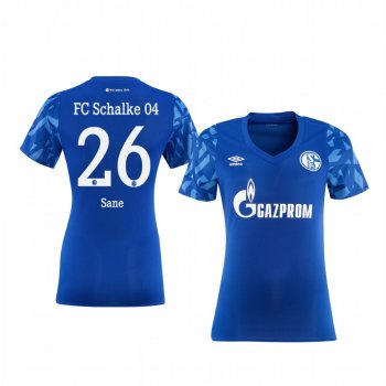 Women's Schalke 04 Salif Sané Home Jersey 19-20