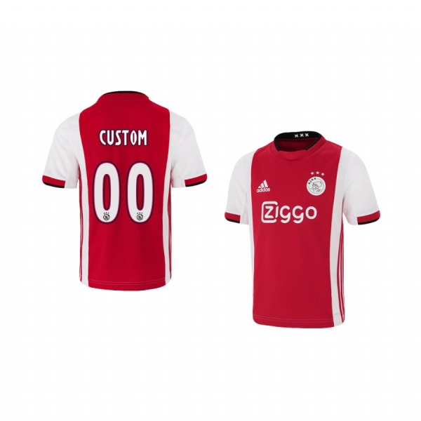 Youth Custom Ajax 19-20 Home Jersey