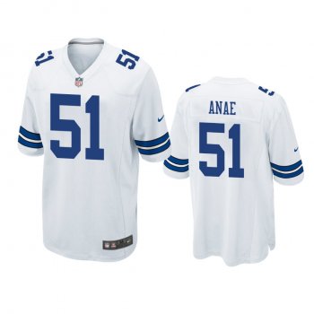 Dallas Cowboys Bradlee Anae White Game Jersey