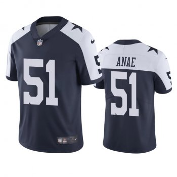 Dallas Cowboys Bradlee Anae Navy Alternate Vapor Limited Jersey